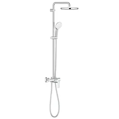 Душова система із одноважільним змішувачем настінного монтажу Grohe Tempesta System 250 (26673001)