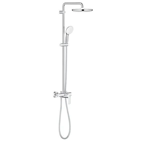 Душова система із одноважільним змішувачем настінного монтажу Grohe Tempesta System 250 (26673001)
