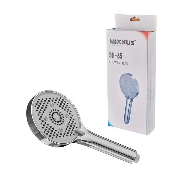 Лійка для душу Mixxus SH-65 5 функцій (Колір хром) (MI8303)