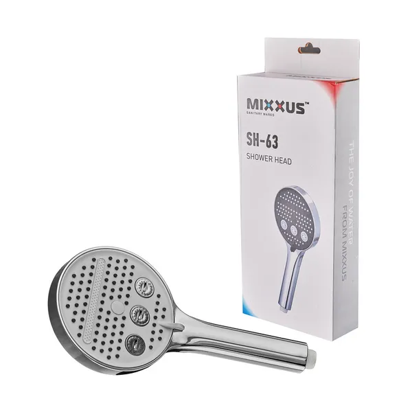 Лійка для душу Mixxus SH-63 5 функцій (Колір хром) (MI8301)