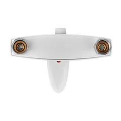 Змішувач для душа Plamix Cezar-003 White (без шланга, лійки та кронштейна) (PM0733)