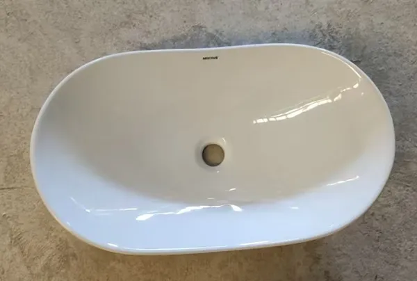 Раковина накладна Mixxus Premium WAVE-0105 620х360х160mm (MP6555)