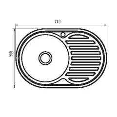 Мийка ZERIX Z7750-08-180E (SATIN) (ZM0596)