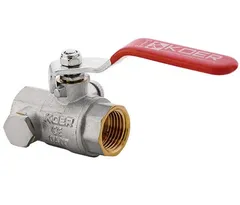 Кран кульовий з дренажем і відводом повітря 1/2" ГГР Koer KR.260 (KR0152)