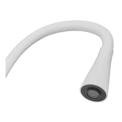 Змішувач для кухні Zerix Atrium-011-T Refl.WHITE (Колір хром+силік.вилив білий) (ZX4719)