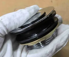 Донний клапан для ванни Koer PW-06-01 1 1/2'' автоматичний СLICK-СLACK (Колір хром) (KR5799)