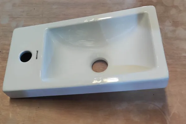 Раковина меблева Mixxus Premium QUADRO-1501 400х215х105mm з отвором під змішувач (MP6502)