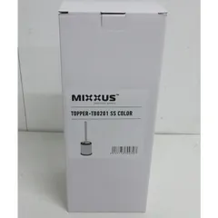 Йоржик для унітазу підлоговий Mixxus Topper-TB0201 SS Color колір нержавійка (MI7093)