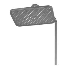 Душова колона зі змішувачем Mixxus Premium MARLIN 009-J GRAPHITE з кнопкою перемикання, 4 режими (MI6831)