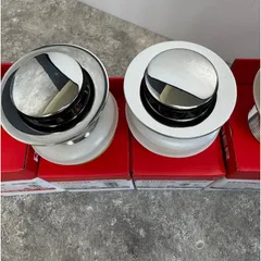 Донний клапан для раковини Koer PW-09-01 1 1/4'' з переливом автоматичний СLICK-СLACK (Колір хром) (KR5796)