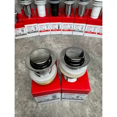 Донний клапан для раковини Koer PW-09-01 1 1/4'' з переливом автоматичний СLICK-СLACK (Колір хром) (KR5796)