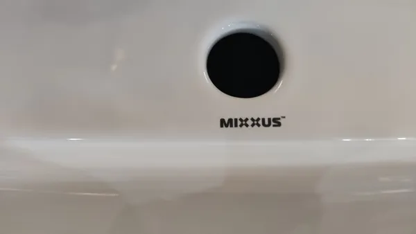 Раковина накладна Mixxus Premium BEVEL-0203 600х405х120mm з отвором під змішувач (MP6513)