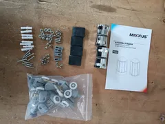 Душова кабіна з високим піддоном Mixxus PLAIN SCT01-90x90x195-FB SATIN матове скло 4мм (MI6894)