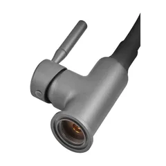 Змішувач для кухні Zerix Atrium-011-T Graphite Refl.Black (Колір графіт+силік.вилив чорний) (ZX6106)