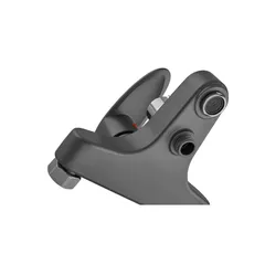 Змішувач для ванни Plamix CEZAR-009 EURO SET Graphite, зі шлангом, лійкою та кронштейном (PM0694)