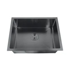 Мийка Zerix ZH4843B-215 (3.0/1.0) PVD-Black (ZM5555)