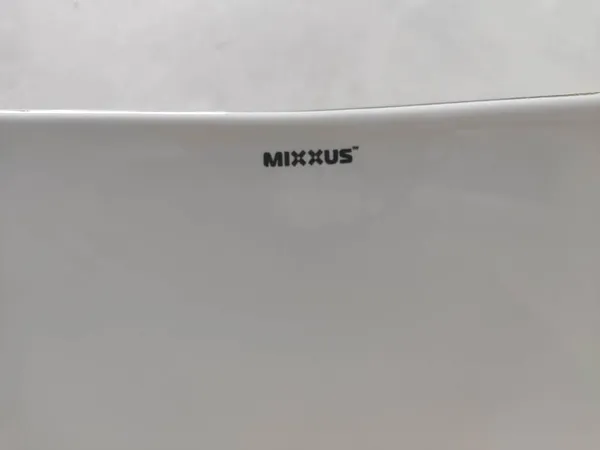 Раковина накладна MIXXUS PREMIUM WAVE-0105 EDGE GOLD 620х360х160mm (MP6557)