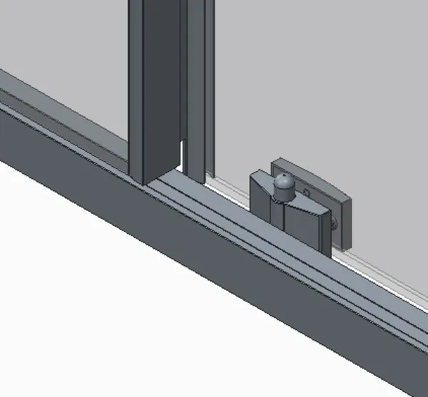Душова кабіна без піддону Koer SR SC10-90x90x195-TR-12 прозоре скло Easy Clean 6мм, матове золото (KR5943)