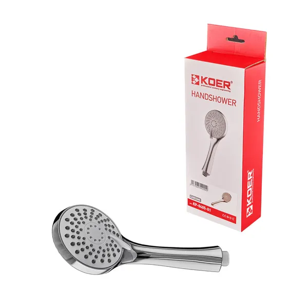 Лійка для душу Koer KP-0405-01 3 функції (Колір хром) (KR5409)