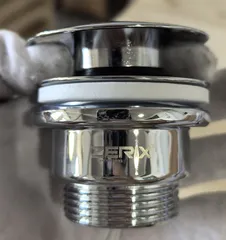 Донний клапан для раковини Zerix BV-03 1 1/4''  універсальний (з/без перел) СLICK-СLACK (Колір хром) (ZX6019)