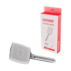 Лійка для душу Koer KP-0409-01 4 функції (Колір хром) (KR5413)