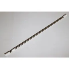 Штанга для шторки телескопічна пряма Zerix CRS-140x260 140cm-260cm (нержавіюча сталь) (ZX4997)