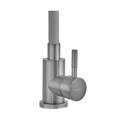 Змішувач для кухні MIXXUS SEO-011 GRAPHITE REFL.GRAY з силіконовим виливом з нерж.сталі SUS304, колір графіт (MI8225)