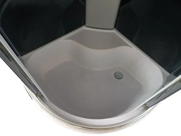 Бокс душовий без гідромасажу Mixxus STRONG SB01-90x90x215-GR SATIN з високим піддоном (MI6885)