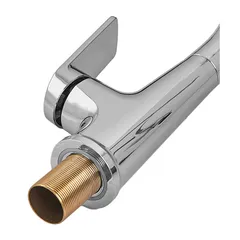 Змішувач для кухні Plamix Lucas-017 SET CHROME REFL.Grey з підведенням (PM0715)