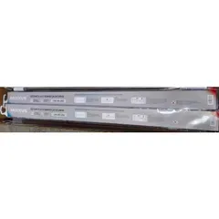Штанга для шторки телескопічна пряма Mixxus CRS-110x200 110cm-200cm (нержавіюча сталь) (AC0653)