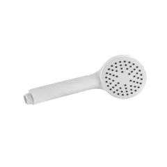 Змішувач для ванни Plamix CEZAR-009 EURO SET White, зі шлангом, лійкою та кронштейном (PM0692)
