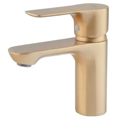 Змішувач для умивальника Haiba Milano 001 BRUSHED GOLD (HB9619)