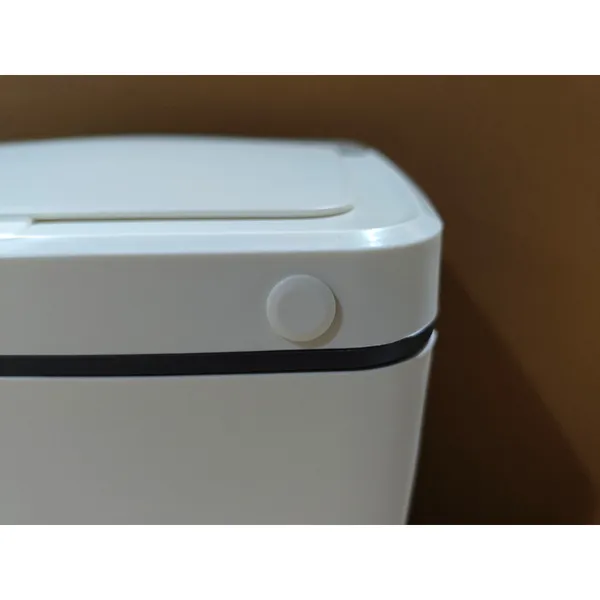 Відро для сміття сенсорне прямокутне Mixxus WAVE-TC0110 White 10 л колір білий (MI7073)