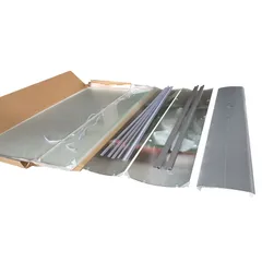 Бокс душовий без гідромасажу Mixxus WAVE SB02-120x80x215-R-FB SATIN з низьким піддоном (MI6893)