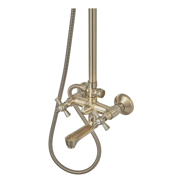 Душова колона зі змішувачем Mixxus Premium Retro Bronze-009-J (MI1655)
