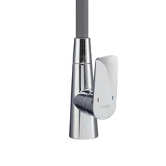 Змішувач для кухні Mixxus Premium Matis 011-T (NUT) Refl.Gray (Колір хром+силік.вилив сірий) (MI8267)