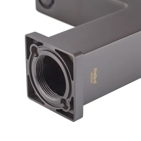 Змішувач для умивальника Haiba Kant 001 Graphite (Колір графіт) (HB9664)