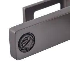 Змішувач для умивальника Haiba Kant 001 Graphite (Колір графіт) (HB9664)