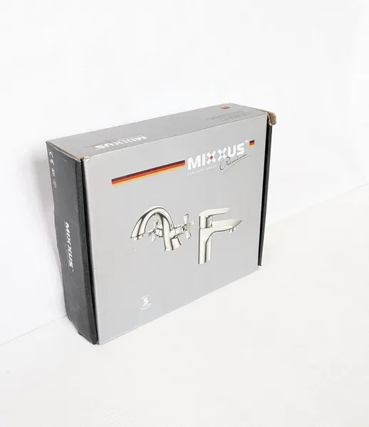 Уцінка - Змішувач для умивальника Mixxus Premium Eva 001 High Білий (MI5809-20260604-9755)