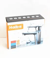Уцінка - Змішувач для умивальника Haiba Alex 001 Long Graphite (HB3993-20260604-7971)