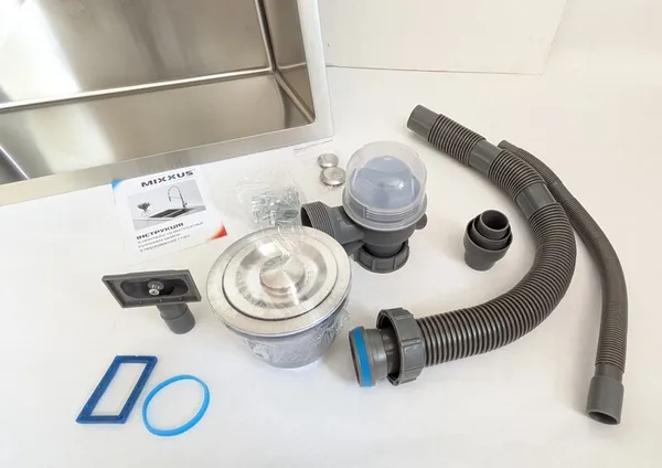 Уцінка - Мийка MIXXUS MH5045 SS COLOR (MH5045 NANO-SILVER) (3.0/0.8) з нерж. сталі (колір нерж.) (MX1925-20260612-9947)
