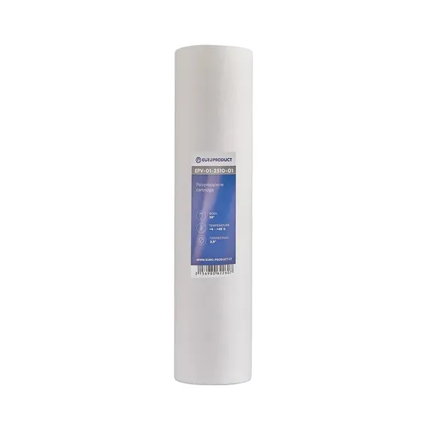 Картридж поліпропіленовий PP1 2,5"x10" EUROPRODUCT EPV-01-2510-01 (EP6226)
