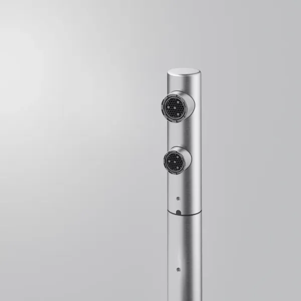 Atlas Neo Clear Water Pull Out, змішувач з витяжним виливом з під'єднанням до фільтра, нерж. сталь