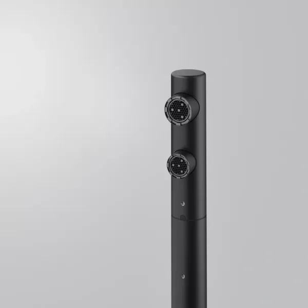 Atlas Neo Clear Water Pull Out, змішувач з витяжним виливом з під'єднанням до фільтра, інд. чорний