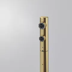 Atlas Neo Clear Water Pull Out, змішувач з витяжним виливом з під'єднанням до фільтра, PVD золото