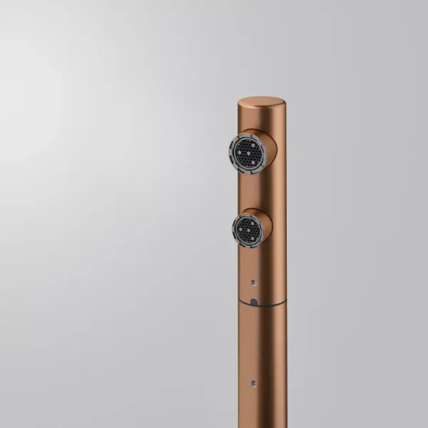 Atlas Neo Clear Water Pull Out, змішувач з витяжним виливом з під'єднанням до фільтра, PVD мідь
