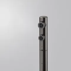 Atlas Neo Clear Water Pull Out, змішувач з витяжним виливом з під'єднанням до фільтра, PVD антрацит