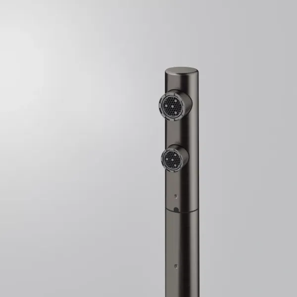 Atlas Neo Clear Water Pull Out, змішувач з витяжним виливом з під'єднанням до фільтра, PVD антрацит