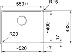 MRG 110-52 Gold Edition, чорний матовий, (вкл. руч. вент. 3 1/2", дек.кришку PVD золото і сиф.)