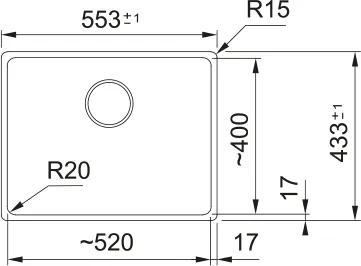 MRG 110-52 Copper Edition, чорний матовий, (вкл. руч. вент. 3 1/2", дек.кришку PVD мідь і сиф.)